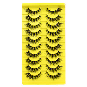 Nouvelle conception de cils en faux vison avec effet œil de chat ailé <span class=keywords><strong>Foxy</strong></span>, cils naturels en soie, cils œil de chat complets avec étiquette privée - Product Image 5