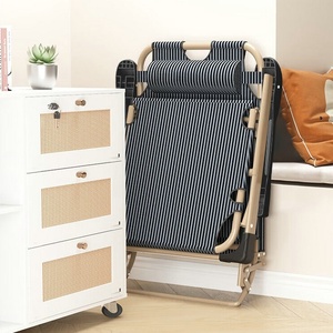 Chaises longues pliantes en métal légères et réglables, <span class=keywords><strong>pas</strong></span> chères, en gros, chaises longues zéro gravité pour la <span class=keywords><strong>plage</strong></span> - Product Image 4