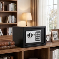 JBElectronic Safe Kompakter Digitaler Tresor mit Tastatur, Diebstahlsicher, Stahlkonstruktion für Zuhause, Büro & Geschäft, Aufbewahrung von Wertsachen