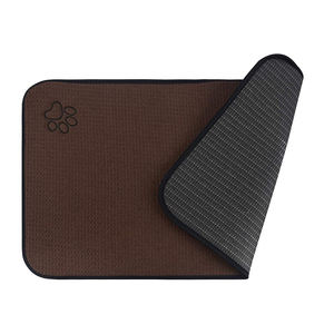 14,2 Zoll x 24 Zoll Luxus-Mikrofaser-Haustier-Schüssel matte Moderne Geschirr trocknungs matte mit rutsch fester Rückseite für Haustiere - Product Image 3