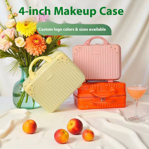 Maletín <span class=keywords><strong>de</strong></span> <span class=keywords><strong>Maquillaje</strong></span> Portátil <span class=keywords><strong>de</strong></span> Viaje <span class=keywords><strong>de</strong></span> 14 Pulgadas al por Mayor, Bolsa <span class=keywords><strong>de</strong></span> Cosméticos <span class=keywords><strong>de</strong></span> Belleza para Mujer, Maletín <span class=keywords><strong>de</strong></span> ABS para Viaje, Fabricación <span class=keywords><strong>de</strong></span> Maletas <span class=keywords><strong>de</strong></span> Mano, Caja <span class=keywords><strong>de</strong></span> Regalo Portátil - Product Image 2