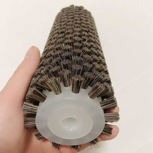 Brosse rotative pour cire de ski et snowboard 30CM 300MM avec poils en nylon et crin de cheval - Kit de cirage pour snowboard - Product Image 1