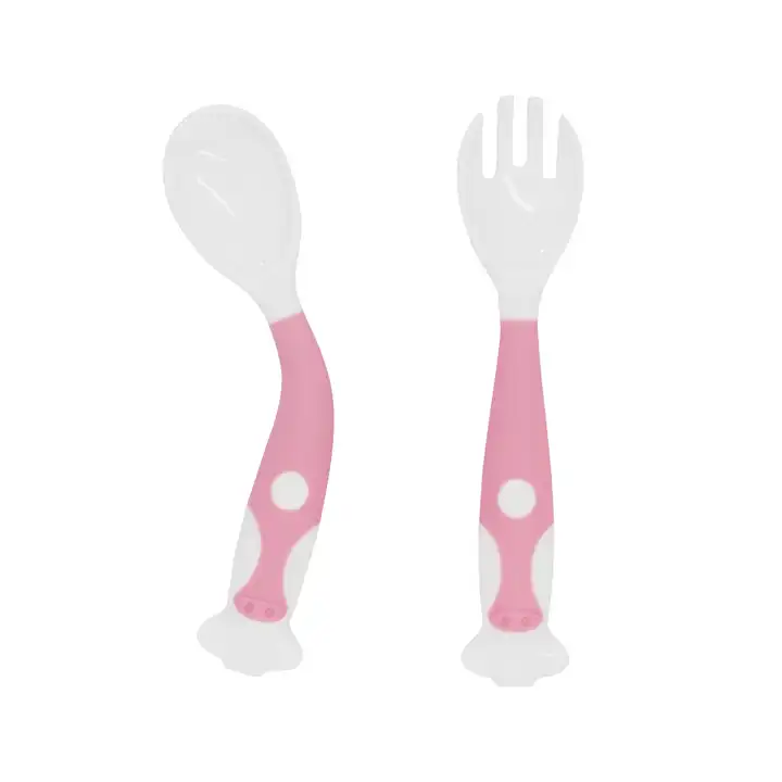 Bendable Silicone Spoon & Fork
