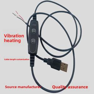 Vente chaude Top Marque Électrique Chauffage Vibration Masseur Trois Vitesses Contrôle De La Température <span class=keywords><strong>Double</strong></span> <span class=keywords><strong>Clé</strong></span> En Plastique Commutateur De Couture - Product Image 3