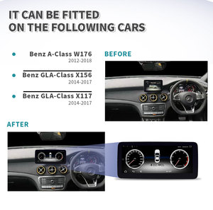 Reproductor Multimedia para coche Android 12 para Mercedes W176 X117 X156 W463 2013-2018 Google WIFI 4G SIM pantalla táctil GPS Navi Car <span class=keywords><strong>play</strong></span> - Product Image 5