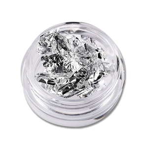 Óng ánh Nhật Bản lá mỏng nhựa 3D lưới móng tay nghệ thuật sticker với vàng bạc đầy màu sắc lá nhôm Flakes - Product Image 4