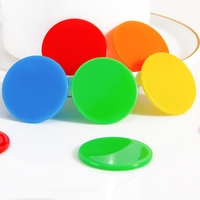 Compteurs d'apprentissage en plastique 30mm 25mm couleurs Disques de comptage de jetons de bingo Marqueurs pour la pratique des mathématiques et les jetons de poker