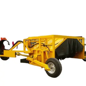 High Efficient Tractor Trailed Towable Compost Turner Machine Chicken Manure Turner