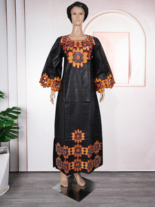 <span class=keywords><strong>Robe</strong></span> Abaya pour femmes PROMISTAR Afrique Asie du Sud-Est <span class=keywords><strong>Moyen</strong></span>-Orient Grande taille Tissu jacquard <span class=keywords><strong>Robe</strong></span> africaine pour femmes - Product Image 6