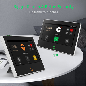 Sistema de Alarma Inteligente para el Hogar Tuya, Seguridad Antirrobo, Alarma Inalámbrica <span class=keywords><strong>GSM</strong></span> WiFi de 433MHz, Control por Aplicación Smart Life - Product Image 4