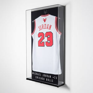 Vitrina de Acrílico Personalizada para <span class=keywords><strong>Camisetas</strong></span>, Protección UV, Soporte de Pared para Exhibir <span class=keywords><strong>Camisetas</strong></span> Firmadas de <span class=keywords><strong>Baloncesto</strong></span>, Fútbol Americano, Hockey y Béisbol - Product Image 4