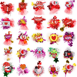 Pasador para el Cabello de San Valentín Unai, Decoración para Fiestas, Romántico, Dibujos Animados, Corazón, Sin Material, Sin Impresión, Hecho en China - Product Image 1