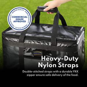 Muestra Gratis, Venta al por Mayor Económica, Bolsa Térmica para Entrega de Comida en Motocicleta, Aspecto Delicado - Product Image 3