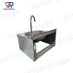 VICTORY KITCHEN Fregadero de pared de acero inoxidable Serie S/S Inox Equipo de catering para suministros de laboratorio, hotel y restaurante - Product Image 4
