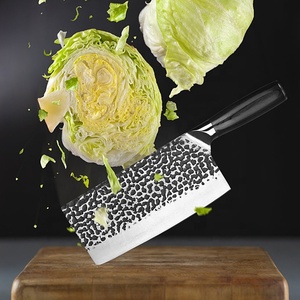 Coltello tascabile <span class=keywords><strong>da</strong></span> macellaio <span class=keywords><strong>da</strong></span> cucina all'aperto con mannaia in metallo iridescente <span class=keywords><strong>da</strong></span> 8 pollici - Product Image 2
