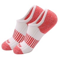 Chaussettes de sport pour hommes et femmes, absorbant la transpiration, invisibles, basses, respirantes, avec impression par sublimation, vente en gros
