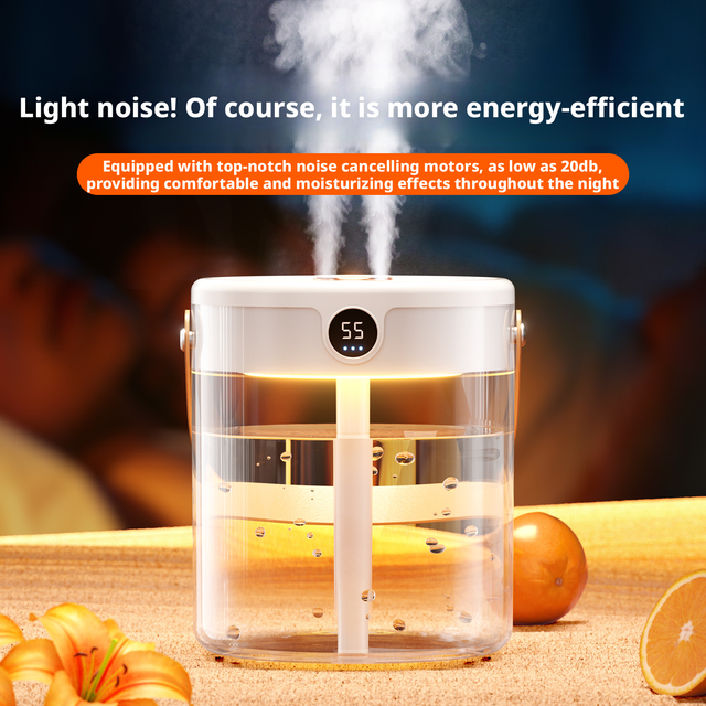Wholesale Double Nozzle Air Humidifier With LCD Humidity Display Large Capacity Aroma Essential Oil Diffuser for Office/Home
