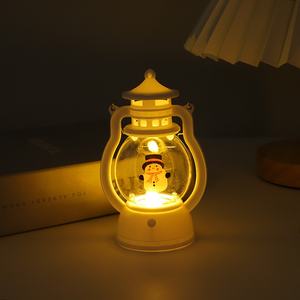 2025 Nueva gran oferta Vintage LED adornos navideños farol emisor de luz para ancianos decoraciones de escritorio listas para enviar - Product Image 4