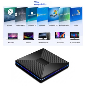 Lecteur optique externe multifonction 2a2c, graveur <span class=keywords><strong>DVD</strong></span>/CD portable, interface USB3.0 pour ordinateurs portables, prend en charge la lecture et l'écriture - Product Image 3
