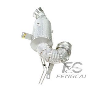 Collecteur d'échappement Downpipe pour Mercedes-Benz E53/GLE53/CLE53 3.0T avec OPF <span class=keywords><strong>2020</strong></span>+ Isolé, Amélioration de la puissance de la voiture sans défaillance du moteur - Product Image 4