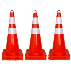 Fabrieksgroothandel Sterk Reflecterende Verkeerskegels Voor Verkeersveiligheid Voor Nachtzicht - Product Image 3