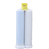 Matériau d'empreinte dentaire en silicone de haute qualité, double flacon, à usage unique, corps liquide 50ml, bleu, pour blanchiment dentaire