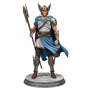 Modèle de figurine de collection en résine PVC 3D personnalisée, série de héros de la <span class=keywords><strong>mythologie</strong></span> occidentale - Product Image 6