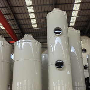 เครื่องฟอกไอเสียบำบัดก๊าซไอเสียทรงหอคอยเครื่องสเปรย์บรรจุ - Product Image 4