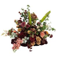 H-1016 Fleurs artificielles personnalisées pour centres de table de mariage, décoration florale de mariage, fleurs artificielles décoratives