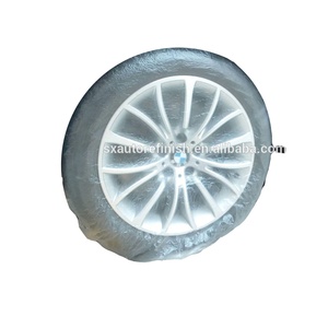 PE <strong>Plastic</strong> Transparent Waterproof Car <strong>Tyre</strong> <strong>Cover</strong>
