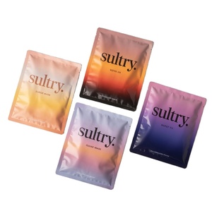 Sachets à trois soudures personnalisés de haute qualité fabriqués en Chine pour échantillons cosmétiques (sérum, lotion et écran solaire) avec impression couleur - Product Image 3