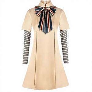 Disfraz de Cosplay de Anime M3GAN para Niñas, Peluca de Muñeca <span class=keywords><strong>Megan</strong></span>, Vestido de Manga Larga, Trajes para Halloween y Carnaval - Product Image 2