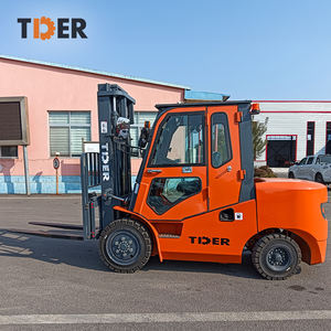 מלגזה דיזל TDER XINCHAI דו-שלבית עם תורן 3.5 מטר, 4 טון, עם תא נהג סגור ומעביר צד. - Product Image 5