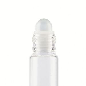 Screw Cap clear Empty 5ml 10ml 10ML 5ML Cosmetic <b>Perfume</b> Oil Essential Oil Roll on Glass <b>Bottle</b> - Product Image 6
