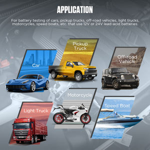 Analyseur de batterie de voiture AUTOOL BT60 12V/24V - Product Image 5