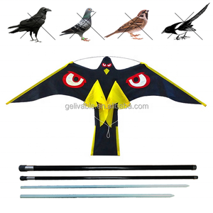 Aquilone a Forma di Falco Nero Volante per Allontanare Uccelli, Protezione Colture Agricole, con Asta Telescopica da 4m, da Weifang - Product Image 2