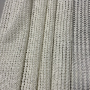 Thiết Kế <span class=keywords><strong>Polyester</strong></span> Trắng Căng Nặng Lưới Thêu Warp Ren Vải Cho Trang Phục - Product Image 4