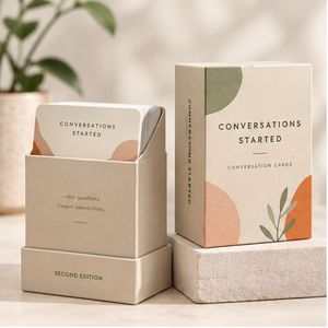 Set di Carte con Domande Interattive e Stimolanti per Conversazioni e Creazione di Gruppi di Lavoro - Product Image 2