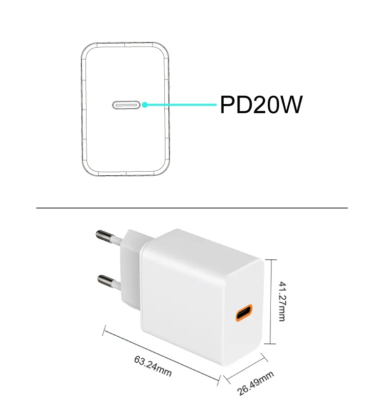 Carregador de parede com plugue usb para iphone 7 11 12 13 14 pro max com plugue pd qc3.0 rápido 20w, rápido, com plugue Apple