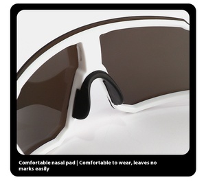 Offre Spéciale femmes sport cyclisme lunettes <span class=keywords><strong>de</strong></span> <span class=keywords><strong>soleil</strong></span> coloré enduit <span class=keywords><strong>Ski</strong></span> lunettes miroir pour coupe-vent conduite équitation pour Sports en plein air - Product Image 6