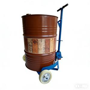 Carretilla Manual para Manipulación de Barriles: Elevador Hidráulico de Barriles con Pico de Águila para Bidones de Aceite - Product Image 1