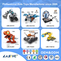 Juguetes Educativos LASIVE, Kits de Ciencia Robótica, Experimentos Científicos STEAM, Ensamblaje Mecánico, Programación Infantil, Juguetes Robóticos Interactivos con Control Remoto