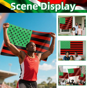 Banderas Personalizadas al por Mayor para Celebrar el Mes de la <span class=keywords><strong>Historia</strong></span> <span class=keywords><strong>Afroamericana</strong></span>; Banderas de Poliéster de Alta Calidad - Product Image 6