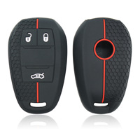 Étui de protection pour clé de voiture Alfa Romeo, compatible avec Giulia Tonale et Stelvio Stanwei, housse en silicone résistante aux rayures, marque RYHX