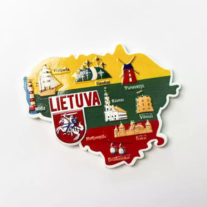 Imán de Resina 3D Personalizado de la Ciudad de <span class=keywords><strong>Lituania</strong></span>, con Forma de Taza de Cerveza Vintage y Abrebotellas - Product Image 2