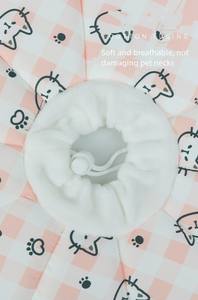 Kingtale ayarlanabilir kurtarma yaka yumuşak sevimli kedi <span class=keywords><strong>Donut</strong></span> tasarım Elizabethan koni için rahat Anti-Bite boyun koni köpeğin katı - Product Image 5