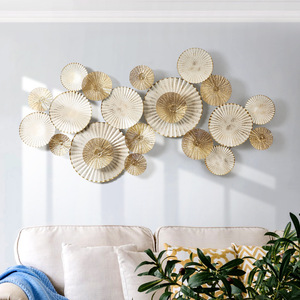 Escultura Metálica 3D de Alta Calidad de 130x65cm para Colgar en la Pared, Arte Creativo Hecho a Mano, Decoración Artística de Estilo Art <span class=keywords><strong>Deco</strong></span> para el Hogar - Product Image 3