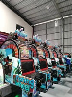 Jeu à jetons roue de pêche FEC Machine d'amusement décompression pour enfants et adultes