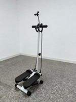 Mini stepper hydraulique de qualité supérieure avec barre de maintien et support pour téléphone portable pour entraînement aérobie à domicile