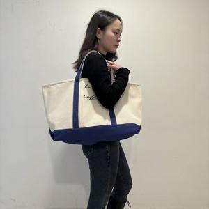 Borsa tote in tela resistente ed ecologica da 16oz/24oz con manico e stampa personalizzata con lettere <span class=keywords><strong>o</strong></span> stampa personalizzabile - Product Image 1